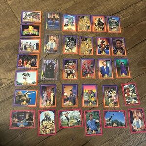Power Ranger Trading Card Set - Multicolor lot of 32